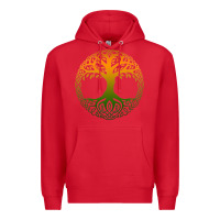 Red tree of life merch Premium Hoodie - trangStudio