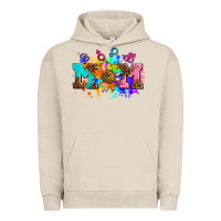 Pigment French Oak pride lesbian gay mom sunflower Urban Hoodie - AdoDesignShop