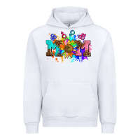 White pride lesbian gay mom sunflower Urban Hoodie - AdoDesignShop