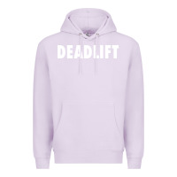 Lilac deadlift Premium Hoodie - FloraArt
