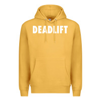 Mustard deadlift Premium Hoodie - FloraArt