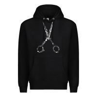 Black Barber Hairdresser For Barbershop Owner Gift Haircut Stylist Premium Hoodie - trangStudio