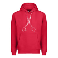Cardinal Barber Hairdresser For Barbershop Owner Gift Haircut Stylist Premium Hoodie - trangStudio