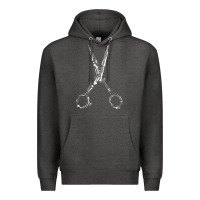 Charcoal Heather Barber Hairdresser For Barbershop Owner Gift Haircut Stylist Premium Hoodie - trangStudio
