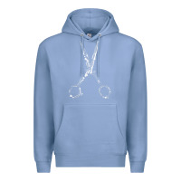 Colony Blue Barber Hairdresser For Barbershop Owner Gift Haircut Stylist Premium Hoodie - trangStudio