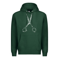 Sports Green Barber Hairdresser For Barbershop Owner Gift Haircut Stylist Premium Hoodie - trangStudio