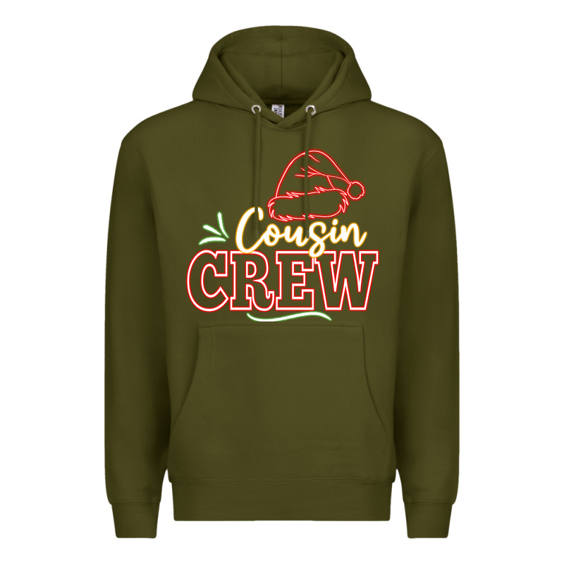 Cousin Crew Premium Hoodie by CowhideDigitalArt | Teevron