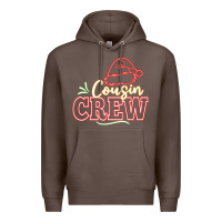 Coffee cousin crew Premium Hoodie - CowhideDigitalArt