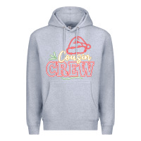 Heather Grey cousin crew Premium Hoodie - CowhideDigitalArt