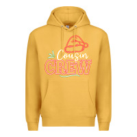 Mustard cousin crew Premium Hoodie - CowhideDigitalArt