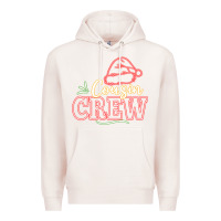 Pale Pink cousin crew Premium Hoodie - CowhideDigitalArt