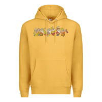 Mustard Snow White And The Seven Dwarfs Marching In Line Premium Hoodie - FloraArt