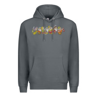 Rock Snow White And The Seven Dwarfs Marching In Line Premium Hoodie - FloraArt