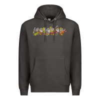 Smoke Snow White And The Seven Dwarfs Marching In Line Premium Hoodie - FloraArt