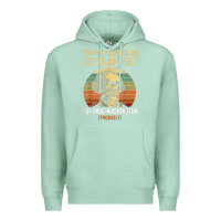 Seafoam stay strapped or get clapped george washington Premium Hoodie - FloraArt