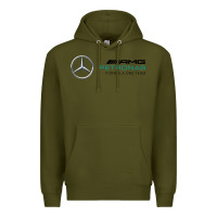 Army Green formula one team Premium Hoodie - FloraArt
