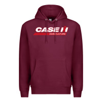 Burgundy case-ih Premium Hoodie - FloraArt