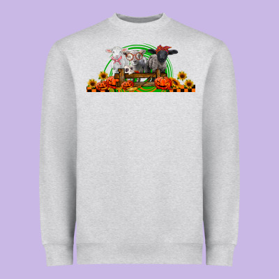 Halloween Baby Sheeps Heavyweight Sweatshirt Designed By Lillyallendesigns