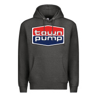 Charcoal Heather town pump Premium Hoodie - FloraArt
