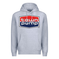 Heather Grey town pump Premium Hoodie - FloraArt