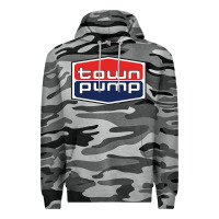 Slate Camo town pump Premium Hoodie - FloraArt