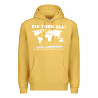 Antique Gold Seven Continents Shirt Premium Hoodie - FloraArt