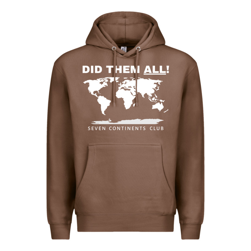 Seven Continents Shirt Premium Hoodie by FloraArt | Teevron