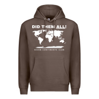 Coffee Seven Continents Shirt Premium Hoodie - FloraArt