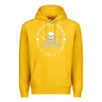Lemon Work like a captain party like a pirate Premium Hoodie - FloraArt