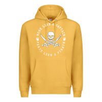 Mustard Work like a captain party like a pirate Premium Hoodie - FloraArt