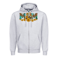 Charolais Cow Mom Zipper Hoodie | Teevron