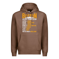Chestnut wicked smaht boston accent translator bostonians gifts shirt Premium Hoodie - FloraArt
