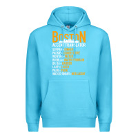 Ocean Blue wicked smaht boston accent translator bostonians gifts shirt Premium Hoodie - FloraArt