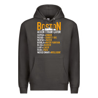 Wicked Smaht Boston Accent Translator Bostonians Gifts Shirt Premium Hoodie | Teevron