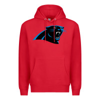 Red thesportcarolinapantherslogo Premium Hoodie - FloraArt