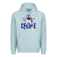 Blue Mist ceedee lamb Premium Hoodie - FloraArt