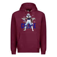 Burgundy ceedee lamb Premium Hoodie - FloraArt