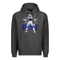 Charcoal Heather ceedee lamb Premium Hoodie - FloraArt