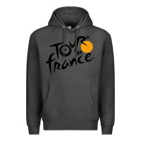 Charcoal Heather tour de france cycling Premium Hoodie - ArtMosaic