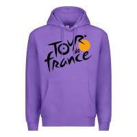 Purple tour de france cycling Premium Hoodie - ArtMosaic