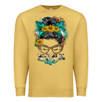 Nona Life Messy Bun Premium Sweatshirt | Teevron