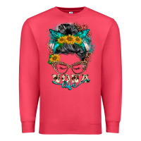 Cardinal nona life messy bun Premium Sweatshirt - BarkalooDesign