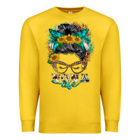 Lemon nona life messy bun Premium Sweatshirt - BarkalooDesign