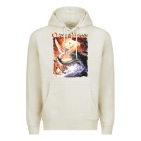 Oatmeal Heather Clash of the Titans (Transparent) Premium Hoodie - ArtMosaic