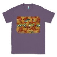 Lavender Aztec Background Pattern Western Classic Tee - texasbilliewilder
