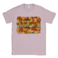 Lilac Aztec Background Pattern Western Classic Tee - texasbilliewilder