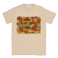 Mushroom Aztec Background Pattern Western Classic Tee - texasbilliewilder