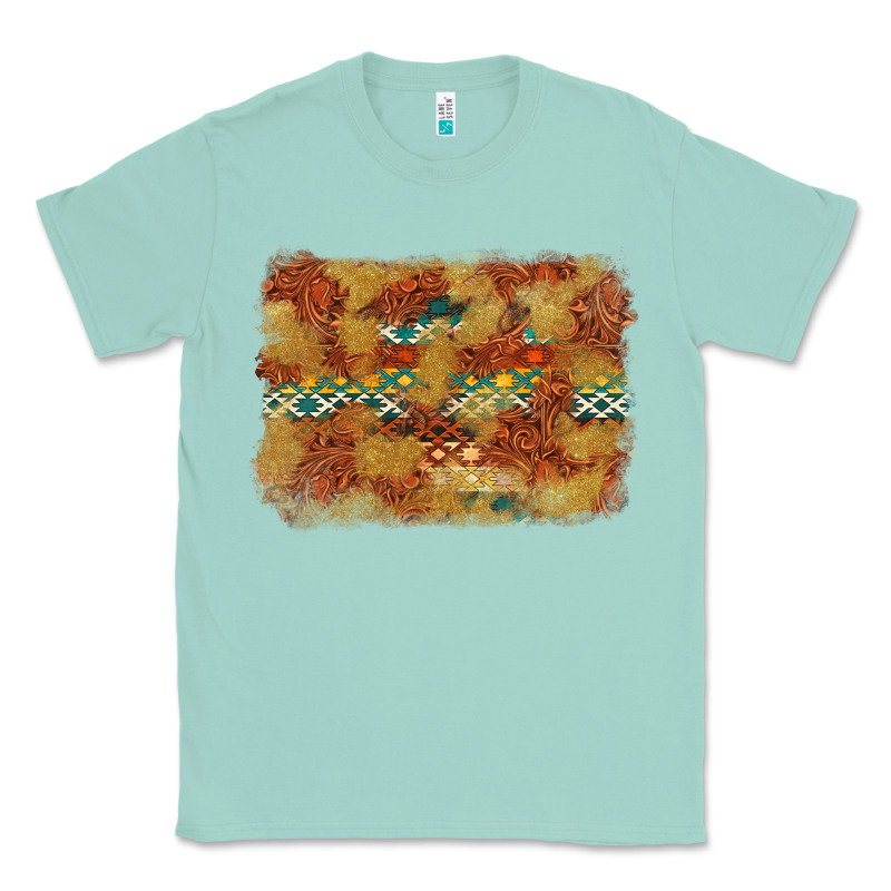 Aztec Background Pattern Western Classic Tee by texasbilliewilder | Teevron