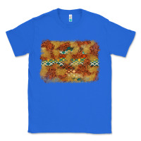 True Royal Aztec Background Pattern Western Classic Tee - texasbilliewilder