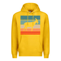 Lemon goat goats retro style vintage 140 goat lover Premium Hoodie - ArtMosaic